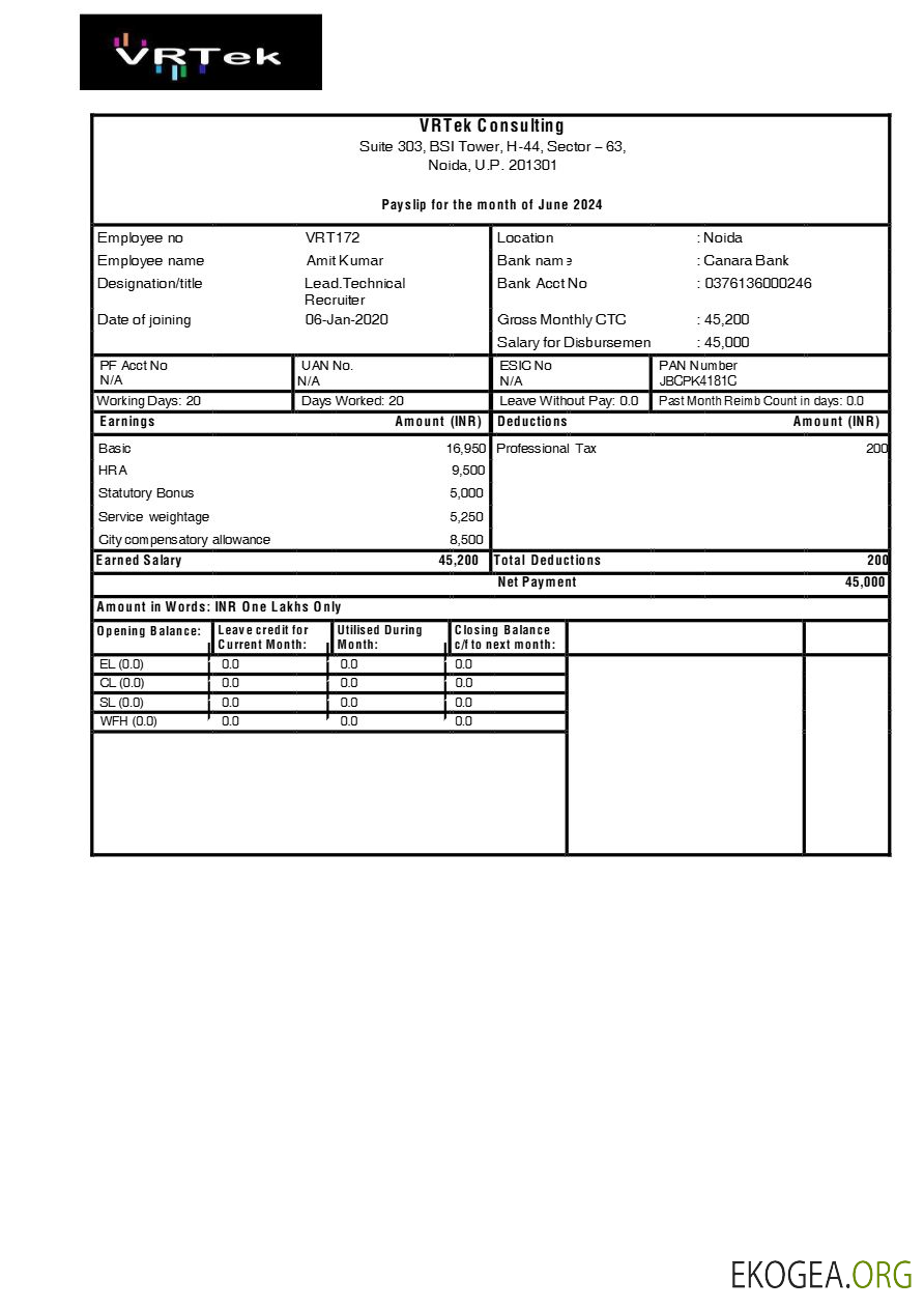 Modèle de fiche de paie VRTek Consulting aux formats Word et PDF.pdf, 1